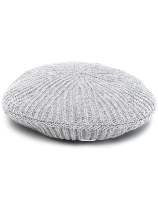 Ganni Ribbed wool hat
