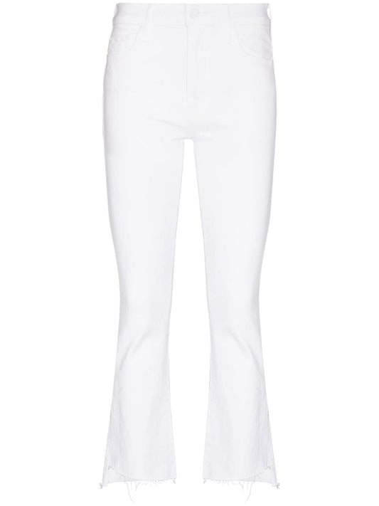 Mother Jeans White