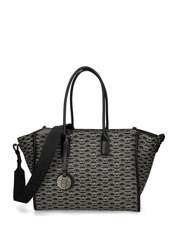 Emporio Armani Jacquard-logo-motif Tote Bag