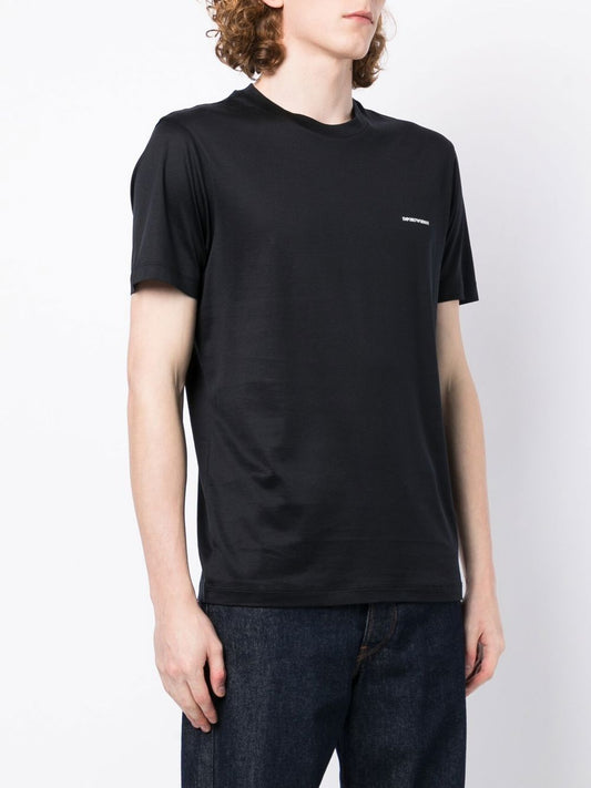 Emporio Armani logo-print Crew Neck T-shirt