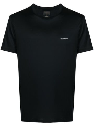 Emporio Armani logo-print Crew Neck T-shirt