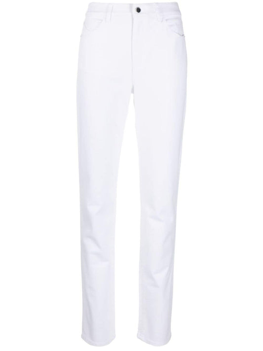 Emporio Armani tonal straight-leg jeans