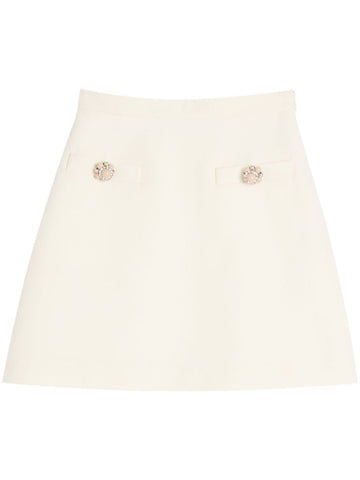 Valentino Crepe Couture Skirt
