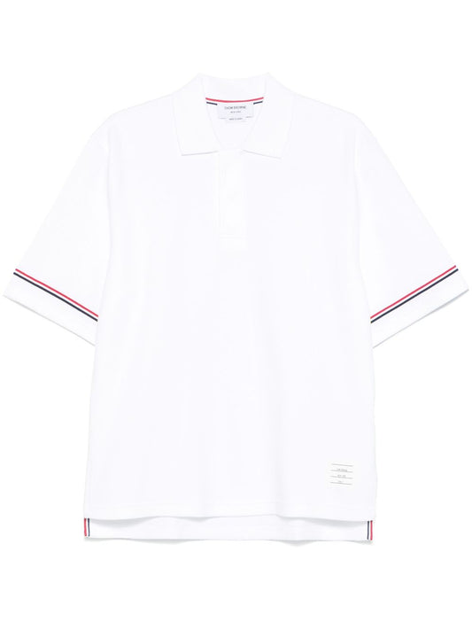 Thom Browne Rwb cotton polo shirt