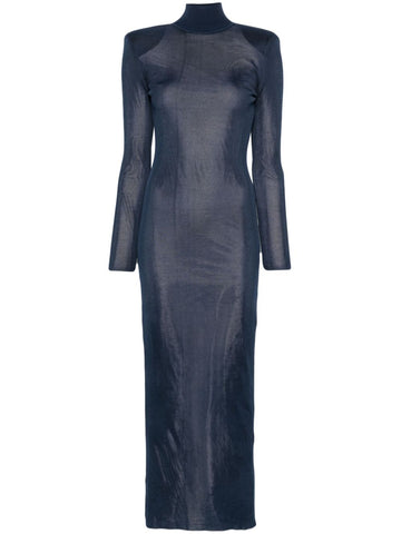 Self-Portrait knitted maxi dress