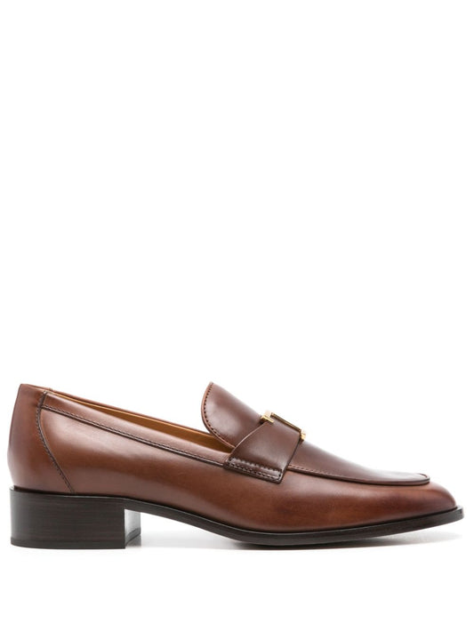Tod's T Timeless Leather Moccasin