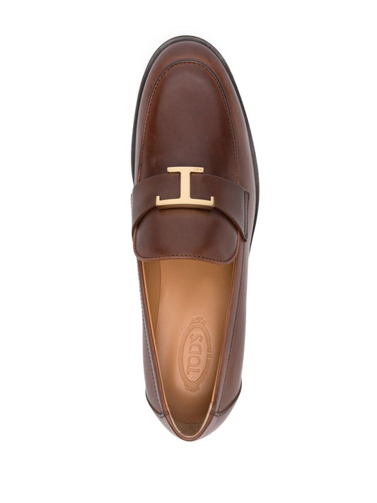 Tod's T Timeless Leather Moccasin