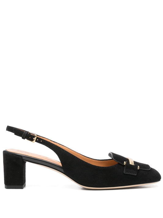 Tod's 50mm Suede Pumps with Back Strap