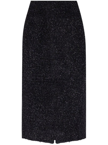 Balenciaga Tweed midi skirt