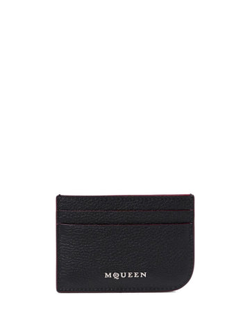 Alexander McQueen leather card case