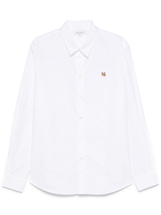 Maison Kitsuné Maison Kitsune classic shirt wth fox head logo