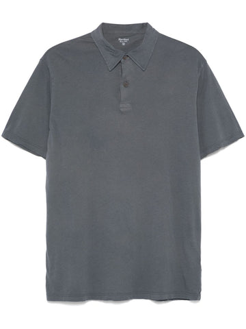 Hartford Light polo in Steel blue