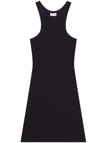 Courreges Pre Courrèges cotton scuba dress