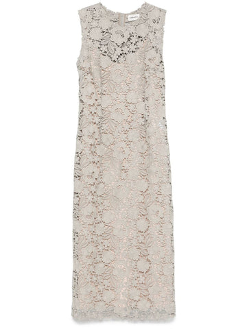 Parosh peonia midi dress