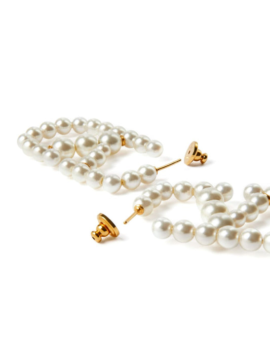 Valentino Garavani VLogo Signature Pearlescent Earrings