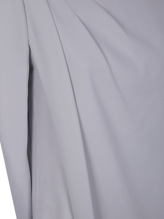 Emporio Armani panel-detail cady-texture mini dress