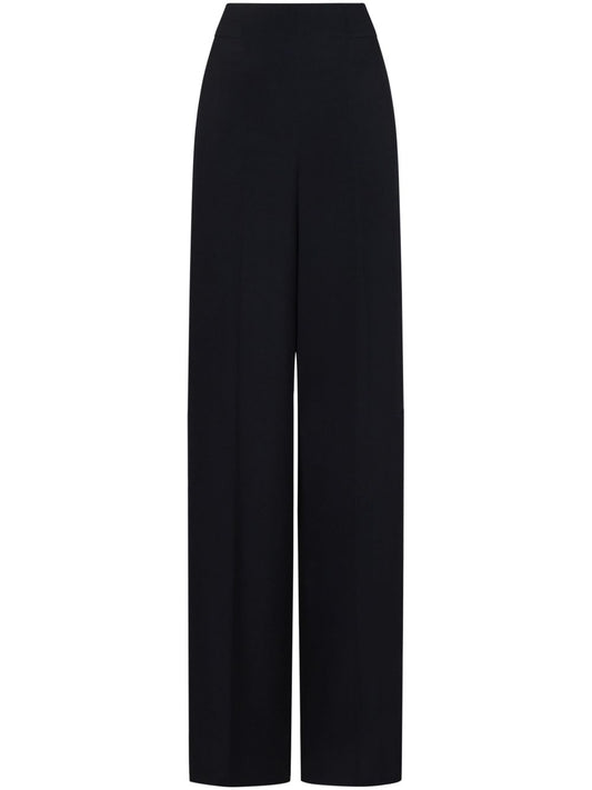 Emporio Armani Straight trousers in silk cady
