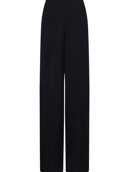 Emporio Armani Straight trousers in silk cady