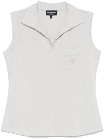 Emporio Armani Logo embroidered vest