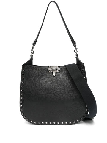 Valentino Garavani Rockstud leather hobo bag