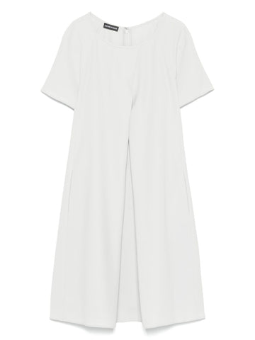 Emporio Armani crew-neck mini dress