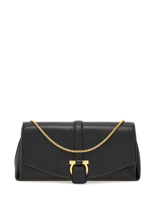 Ferragamo Medium Front Flap Soulder Bag