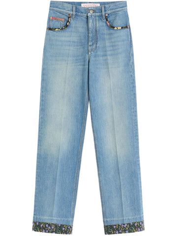 Valentino Denim Boyfriend Jeans