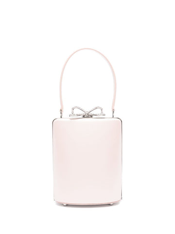 Self-Portrait bow-detail tote bag