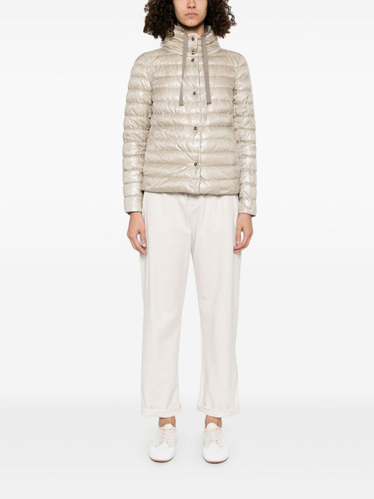 Herno Coats Beige