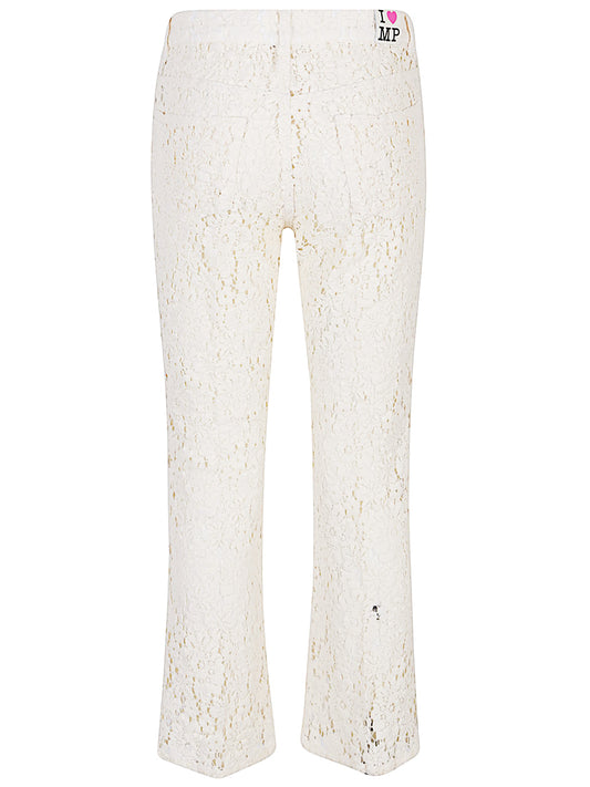 I love my pants Trousers White
