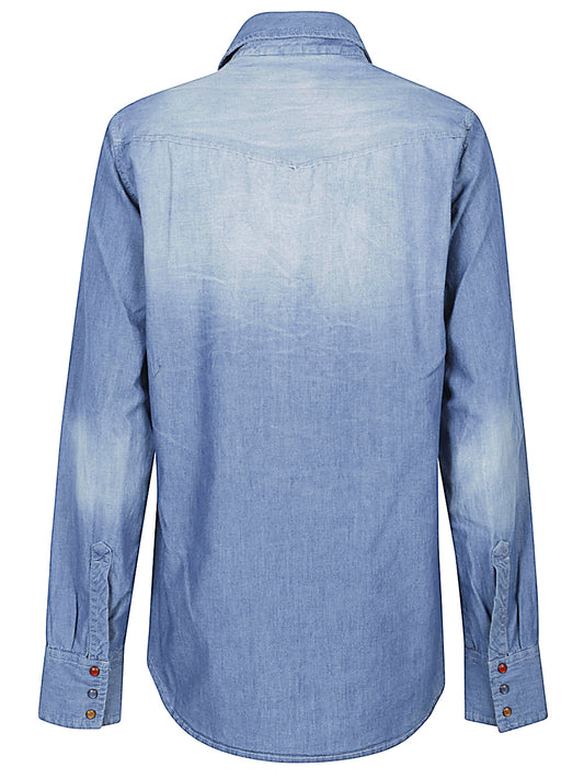 Front Street Shirts Clear Blue