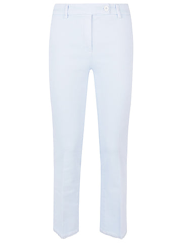 Via Masini 80 Trousers Clear Blue