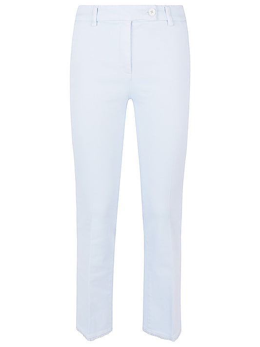 Via Masini 80 Trousers Clear Blue