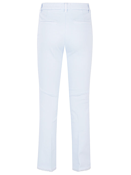 Via Masini 80 Trousers Clear Blue