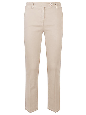 Via Masini 80 Trousers Beige