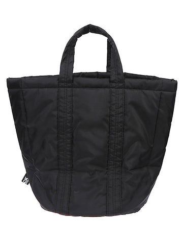 Comme Des Garcons panelled tote bag