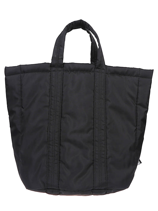 Comme Des Garcons panelled tote bag