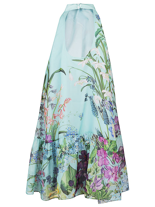 St. Piece Of London Bonnie printed silk dress