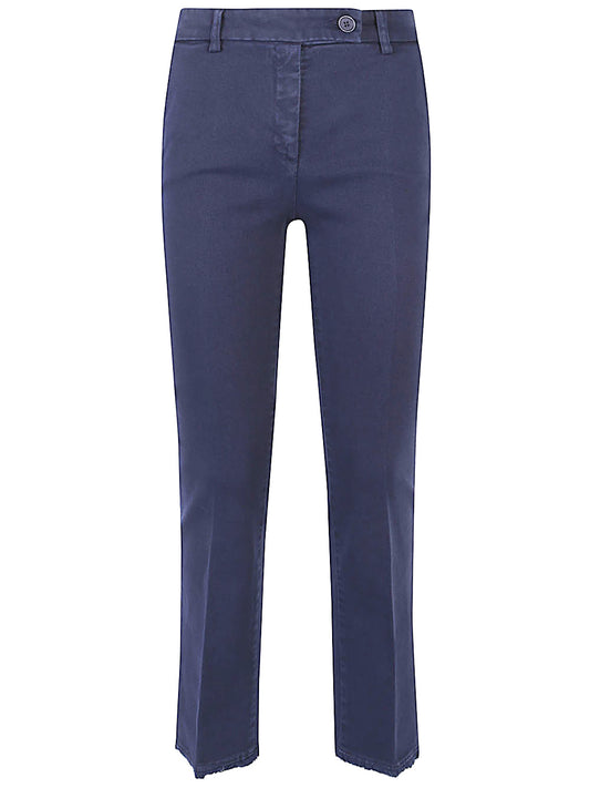 Via Masini 80 Trousers Blue