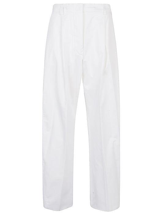 THE LATEST Trousers White