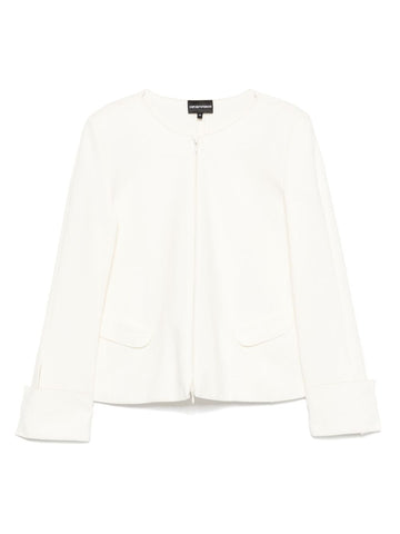 Emporio Armani Ottoman-jersey jacket