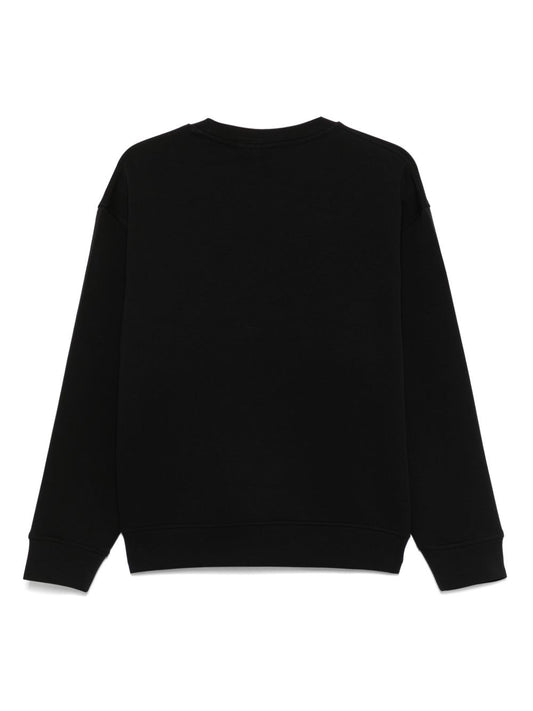 Emporio Armani logo patch sweatshirt