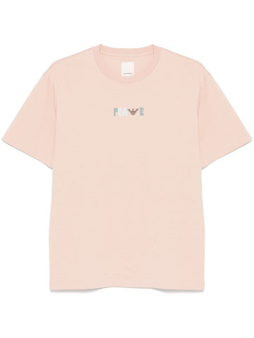 Emporio Armani T-shirts and Polos Beige