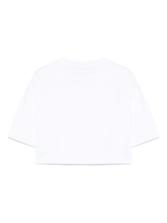 Emporio Armani crewneck crop top