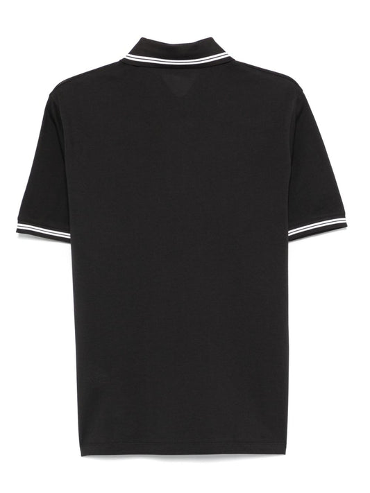 Emporio Armani Jersey polo shirt with logo