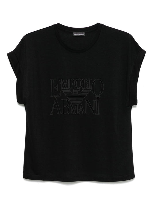 Emporio Armani T-shirts and Polos Black