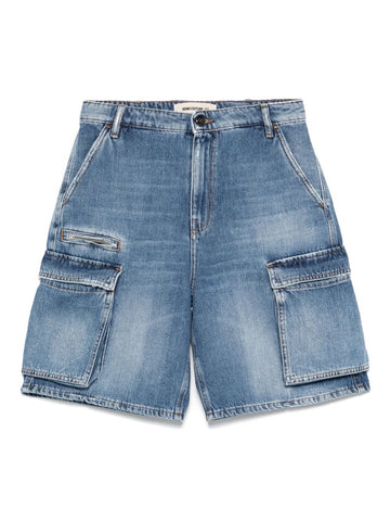 Semicouture Shorts Clear Blue