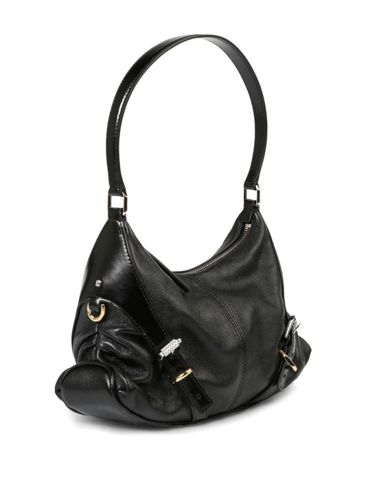 Givenchy Voyou small textured-leather shoulder bag