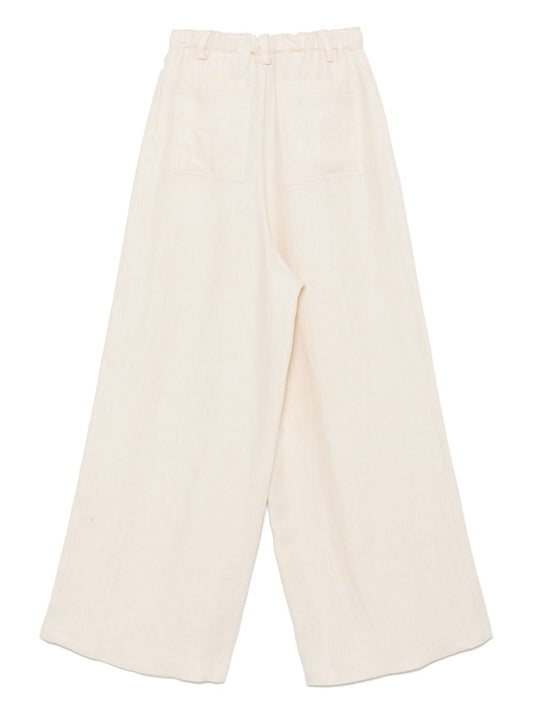 Alysi Trousers White