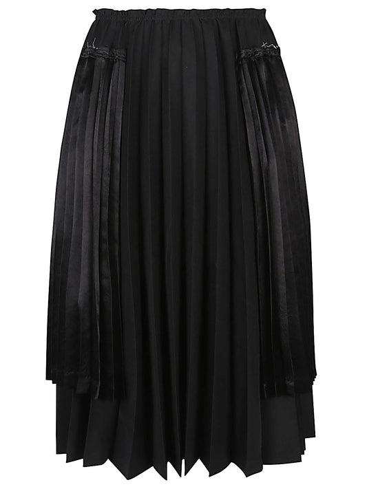 Comme Des Garcons Pleated midi skirt